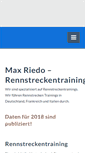 Mobile Screenshot of maxriedo.ch